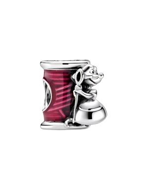 New Pandora Cinderella Suzy Mouse and Thread Charm